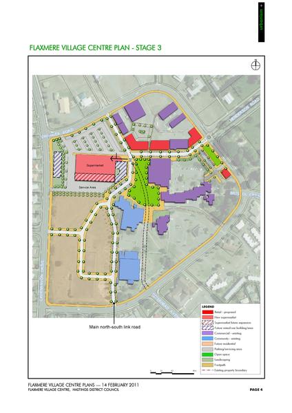 Master plan Flaxmere town upgrade